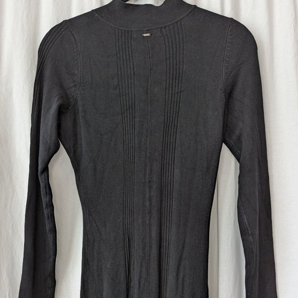 Guess Daria Sweater Jumpsuit Jet Black Size Small - Picture 14 of 16